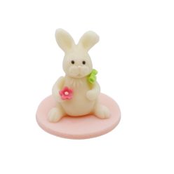 Standing White Bunny