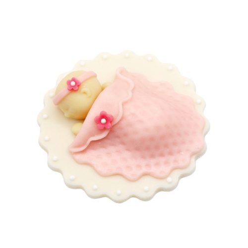 Pink Baby Lying on Belly 100 g