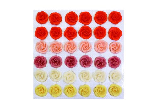 Large Mixed Tea Rose (36  pcs × approx. - 13 g)