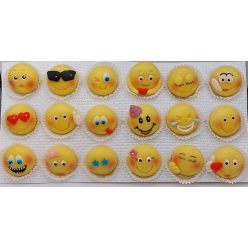 Smile (18 pcs, total approx. - 325 g)