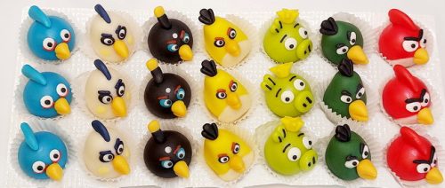 Birds (21 pcs, total approx. - 420 g)