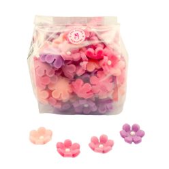   Mixed Pink Small Flower (100 pcs total weight approx. - 70 g)