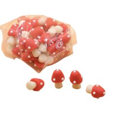 Small Mushroom (30 pcs total weight approx. - 90 g)