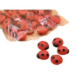 Small Ladybug (40 pcs total weight approx. - 80 g)
