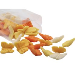   Mixed Small Yellow Butterfly (40 pcs total weight approx. - 80 g)