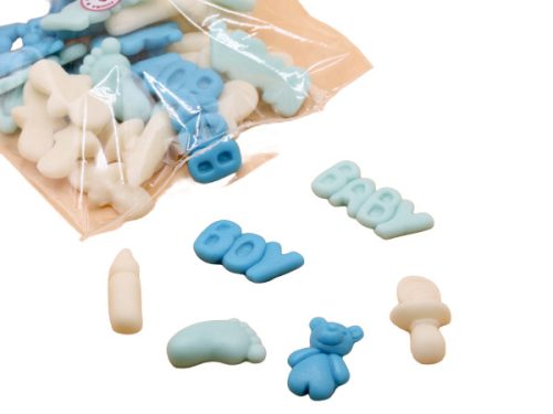 Mixed Blue Christening Minis (30 pcs total weight approx. - 80 g)