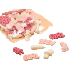  Mixed Pink Christening Minis (30 pcs total weight approx. - 80 g)