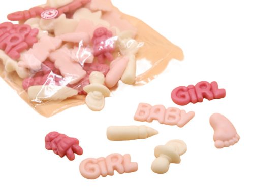 Mixed Pink Christening Minis (30 pcs total weight approx. - 80 g)