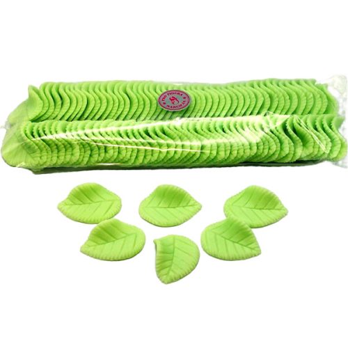 Light Green Small Leaf (400 pcs total weight approx. - 640 g)