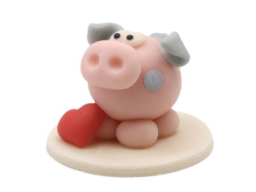 Medium Pig with Heart 35 g